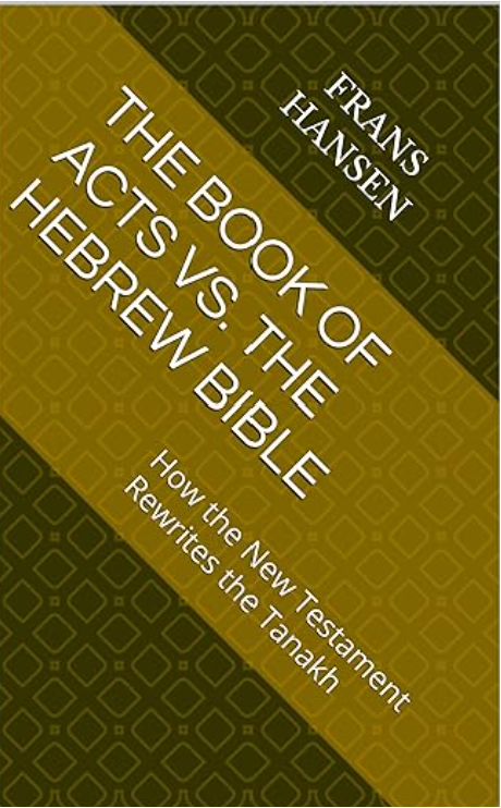 The Book of Acts vs the Hebrew Bible cover
