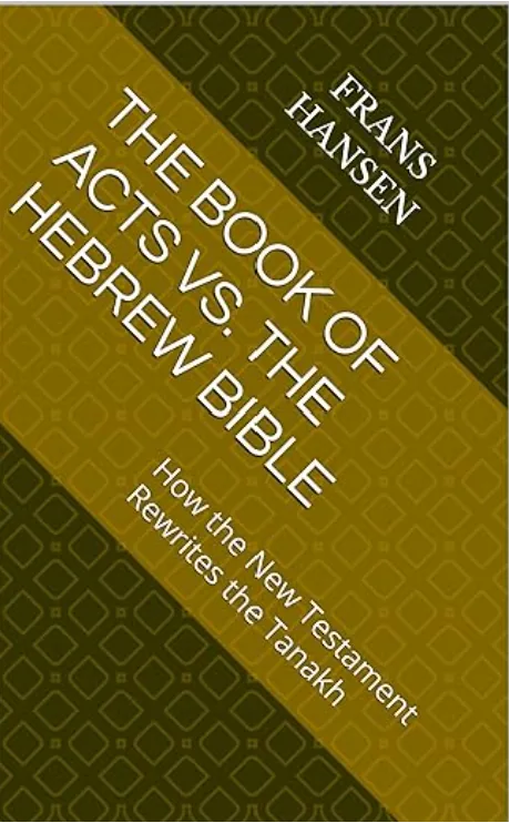 The Book of Acts vs the Hebrew Bible cover
