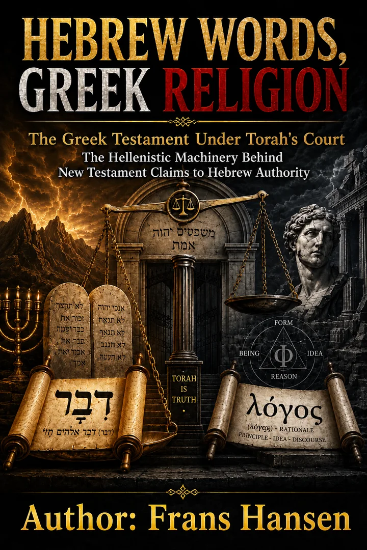 Hebrew Words, Greek Religion front cover