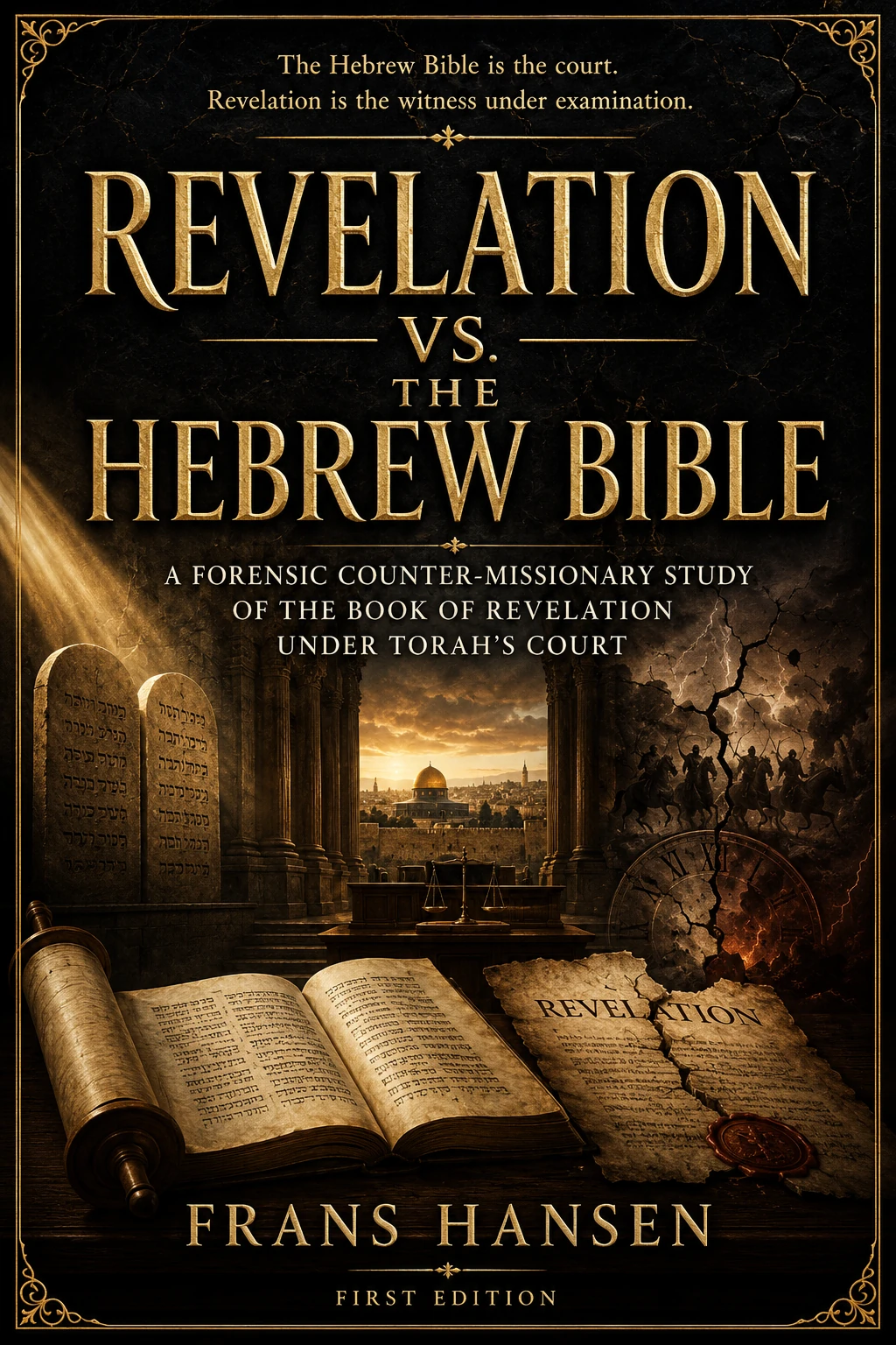 Revelation vs. the Hebrew Bible: A Forensic Counter-Missionary Study of Revelation Under Torah’s Court cover