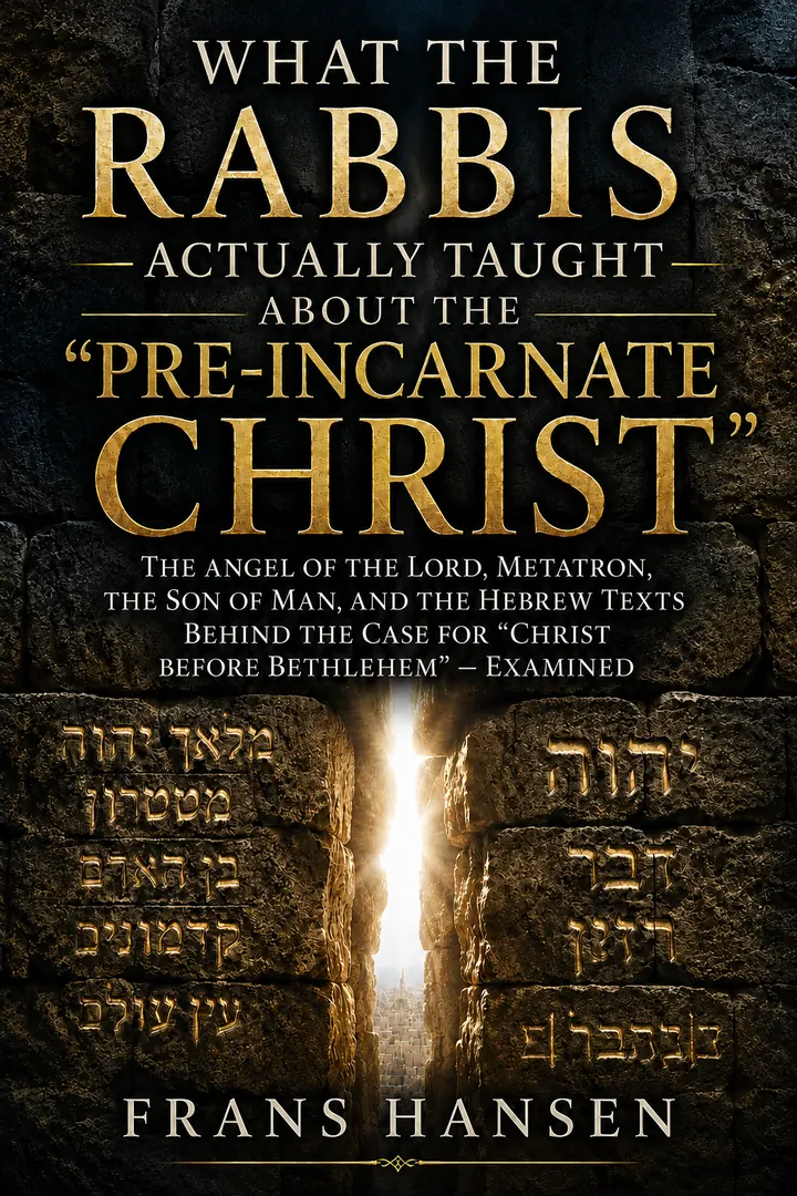 What the Rabbis Actually Taught About the Pre-Incarnate Christ book cover