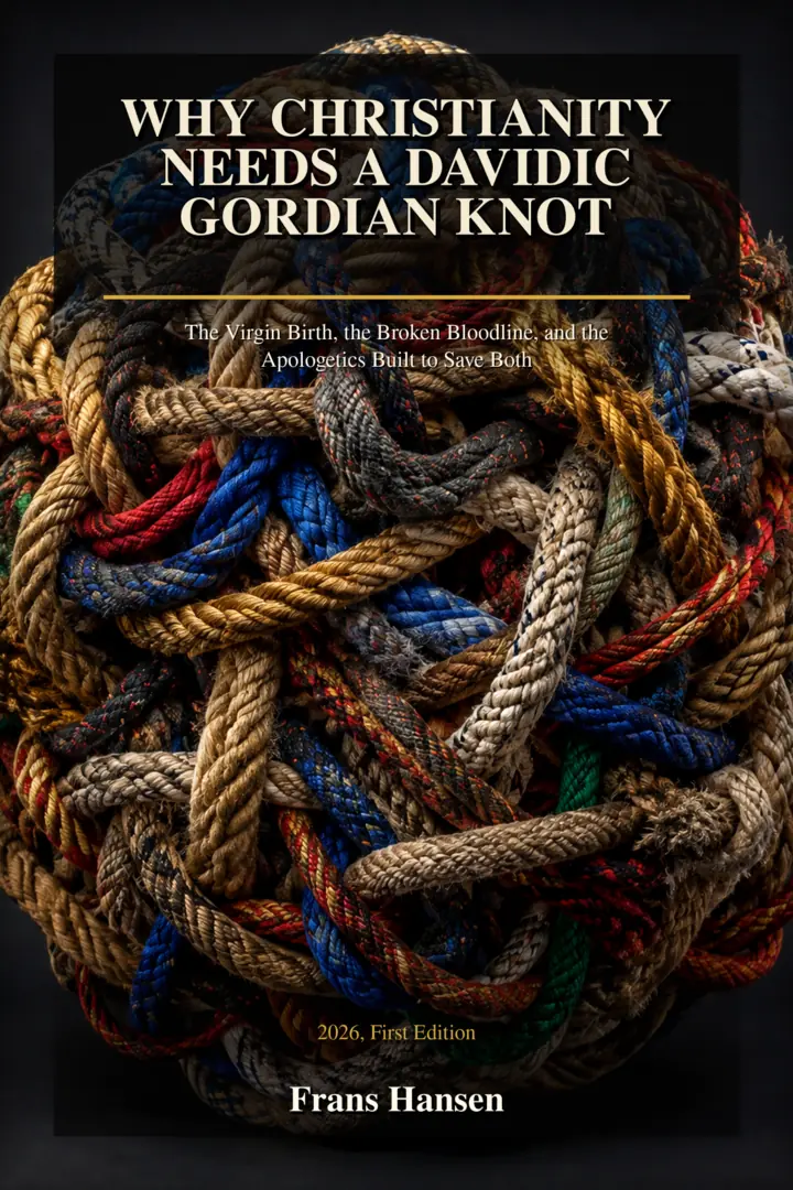 WHY CHRISTIANITY NEEDS A DAVIDIC GORDIAN KNOT: The Virgin Birth, the Broken Paternal Line, and the Apologetics Built to Bridge It cover